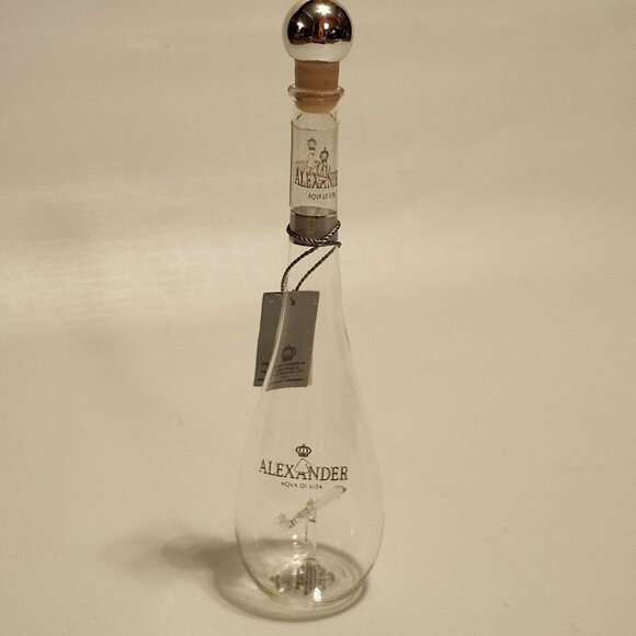 Alexander Aqua di Vita Grappa Airplane Bottle with Stopper - Picture 2 of 10
